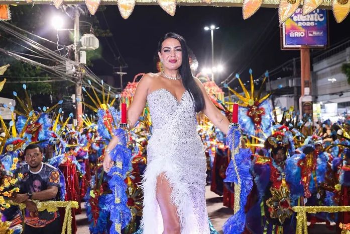 Veja como foi a homenagem à alagoana que levou o nome de Santana do Ipanema ao carnaval do Rio