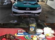 PM apreende armas de fogo e drogas na parte alta de Maceió