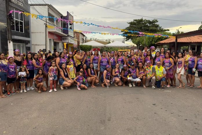 Prefeito Didi Lopes participa de bloco do CRAS e da Secretaria da Mulher em Tanque d’Arca