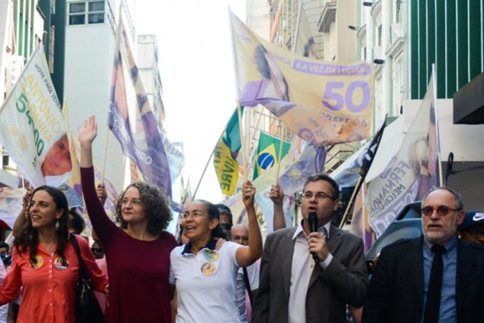 Heloísa Helena e Luciana Genro