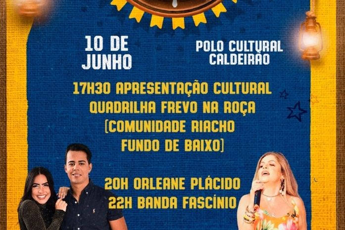 São João do Povo 2023 começa neste sábado (10) no Polo Cultural Caldeirão