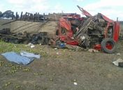 Família é vitima de capotamento na Al-115, casal fica ferido e duas crianças morrem 