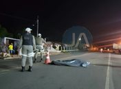 Homem morre e filho fica ferido em acidente com caminhão na AL-110, em Arapiraca
