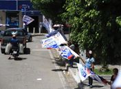 Bandeiras com número de candidatos mudam o cenário nas ruas centrais de Arapiraca 