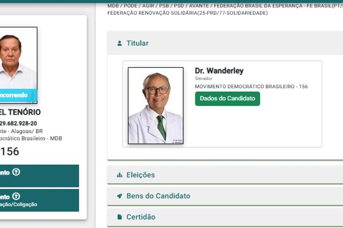 Rafael Tenório deixa suplência de Renan Calheiros e integra chapa de José Wanderley