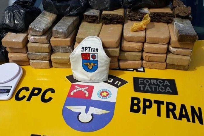 Homem é preso com 40 quilos de maconha no bairro do Farol