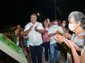 Prefeito George Clemente entrega obras de Loteamento, 8 veículos para a Saúde e inaugura Praça