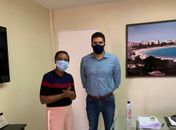 Fátima Santiago se reúne com prefeito Rui Palmeira para acompanhar andamento de obras na parte alta