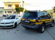 Saveiro clonada foi recuperada por agentes da PRF