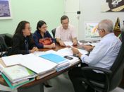 Programação da Festa da Padroeira de Arapiraca é apresentada ao prefeito Rogério Teófilo
