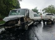 Acidente envolvendo três veículos bloqueia a ladeira do Catolé, em Maceió