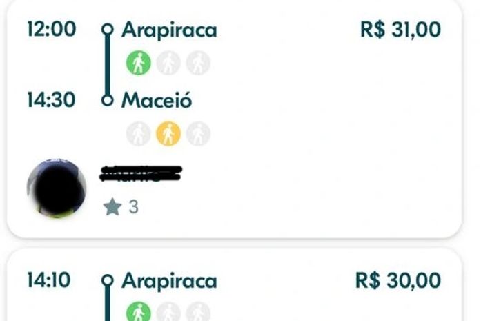 Com suspensão, motoristas de vans denunciam carros por aplicativo fazendo transporte intermunicipal