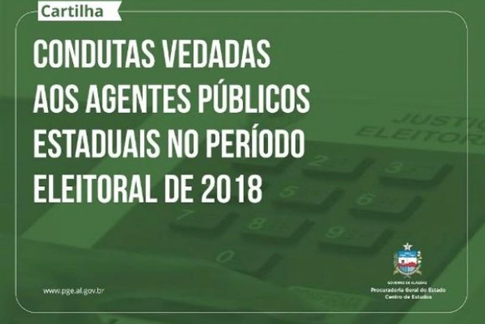 Cartilha traz orientações específicas e atualizadas sobre condutas vedadas pela legislação eleitoral