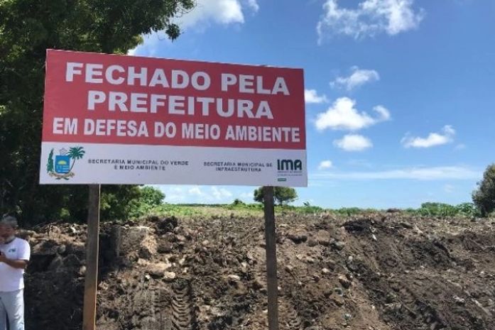 Com encerramento de lixões em 39 municípios, resíduos passarão a ser enviados para um aterro licenciado