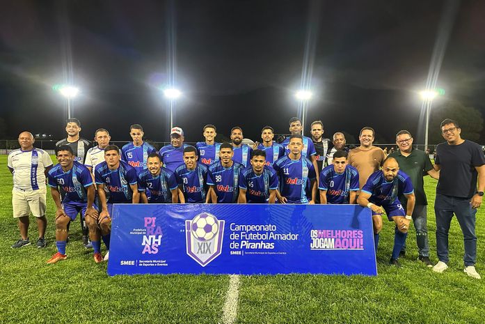 Prefeitura de Piranhas dá início à 19ª edição do Campeonato de Futebol Amador
