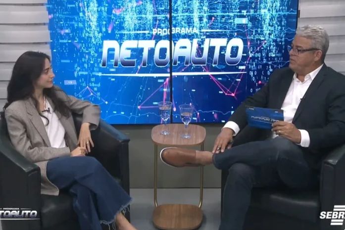 Programa Neto Auto entrevista a nutricionista oncológica Laís Cerqueira