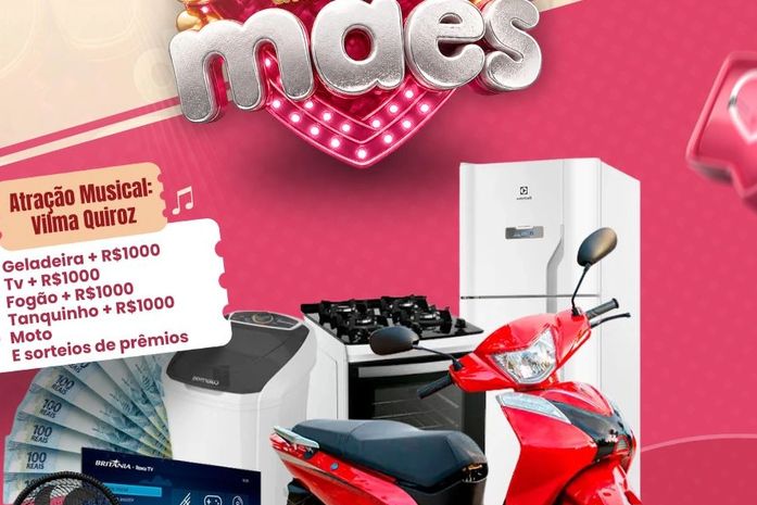 Bingo do dia das mães celebra o cuidado e consolida o novo tempo de prosperidade em junqueiro