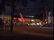Entrada do Distrito Industrial, no bairro Tabuleiro do Martins, foi bloqueada pelos manifestantes.