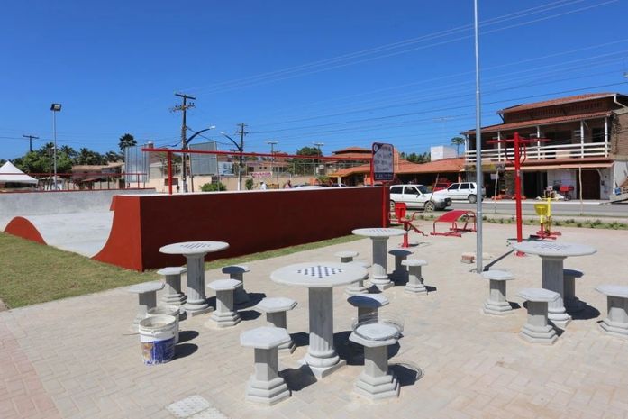 Nesta Sexta (13): Prefeito Cláudio Filho Cacau inaugura Praça Caravelas, na Praia do Francês