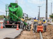 Recuperação da Avenida Cachoeira do Meirim segue dentro do cronograma previsto 