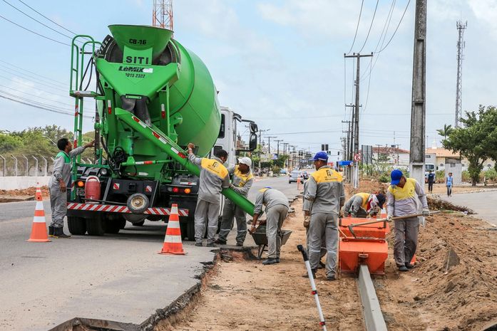 Recuperação da Avenida Cachoeira do Meirim segue dentro do cronograma previsto