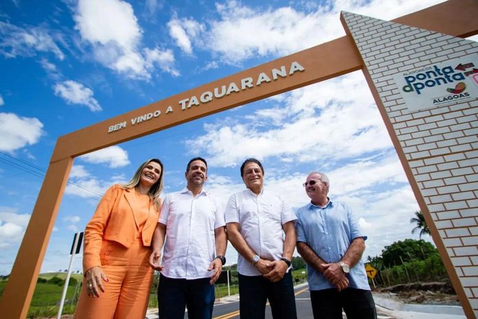 Deputado Galba Novaes participa de inauguração da rodovia que liga Belém a Taquarana