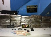 Homem é preso em flagrante transportando 46kg de maconha 