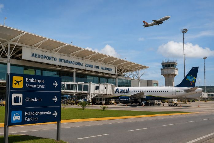 Alagoas prorroga redução de ICMS sobre combustível de aviação até 2027; benefício está condicionado ao aumento de voos