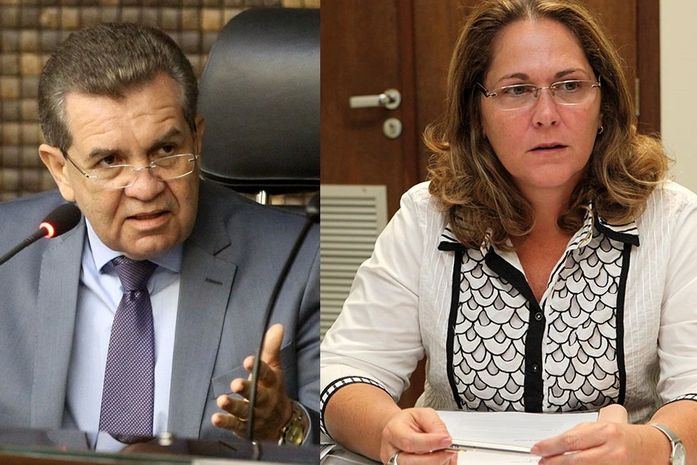 Desembargador Washington Luiz e juíza Silvana Omena