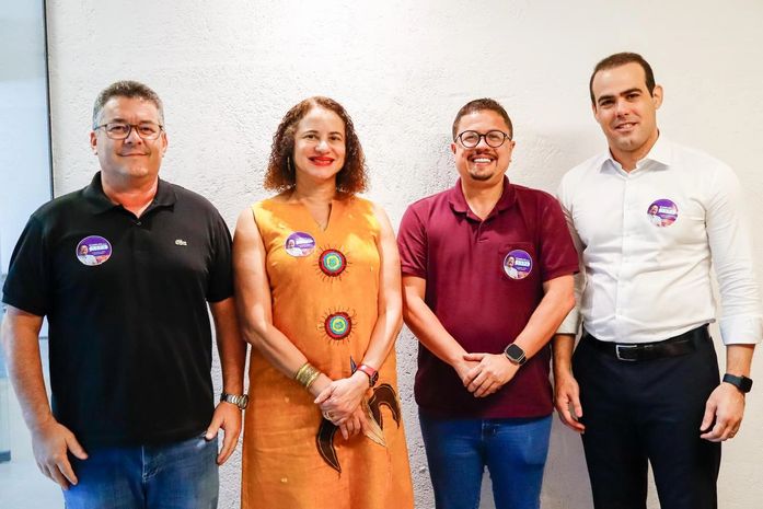 Charles Hebert recebe o apoio da Ministra da Ciência, Tecnologia e Inovação, do Secretário de Estado e do Presidente da FAPEAL