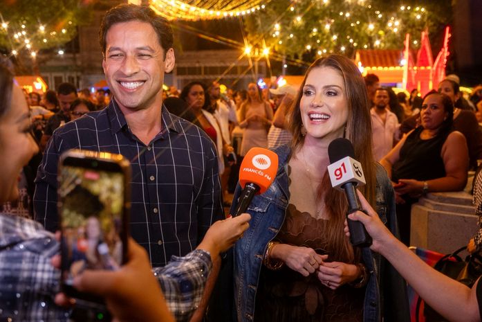 Primeira-dama de Maceió, Milane Hora, celebra estreia do São João Raiz com Jaraguá lotado e pulsando cultura