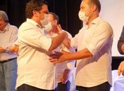 Presidente Thiago ML e vereadores participam de solenidade de entrega de Cartão Programa Criança Alagoana (CRIA)