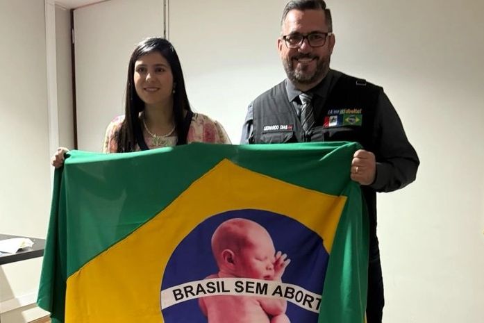 Em Brasília, Leonardo Dias participa da Marcha Nacional Pela Vida e reforça luta contra o aborto: “missão de vida”