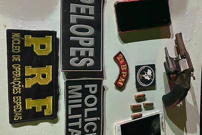 Ação Conjunta entre PRF e PM prende homem por diversos crimes e recupera três veículos roubados