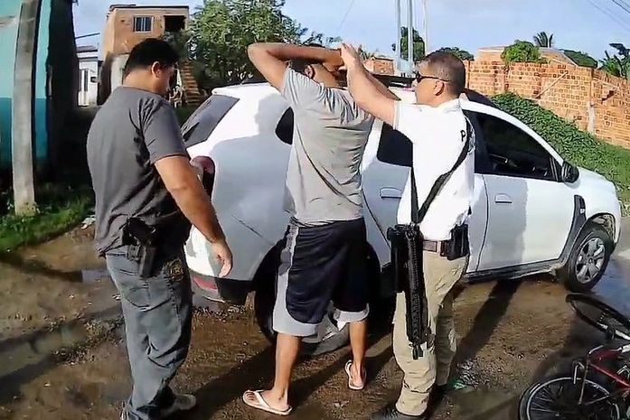 Vídeo: Envolvido em caso de sequestro de empresária alagoana é preso pela polícia