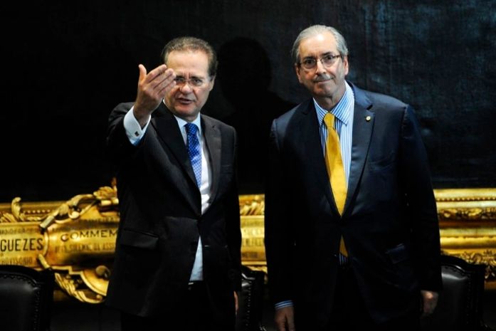 Renan Calheiros e Eduardo Cunha