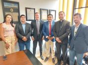 Júlio Cezar encerra agenda de trabalho desta quarta (15) em reunião com o deputado Marx Beltrão