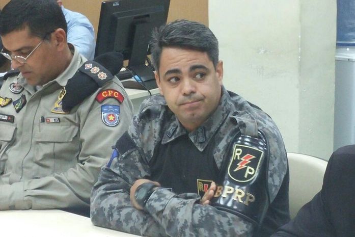 Major Marlon Araújo, comandante da RP