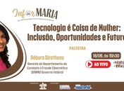 Casa das Marias realiza palestra sobre presença das mulheres na área de tecnologia com especialista da empresa federal SERPRO  