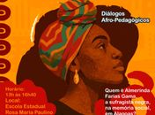 No Dia de África, Dep. Paulão conversa com estudantes de Marechal Deodoro, AL, sobre o Panteão de Heróis e Heroínas Nacionais 