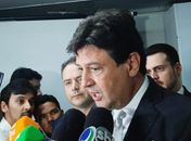 Ministro da Saúde, Luiz Henrique Mandetta.