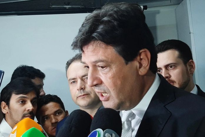 Ministro da Saúde, Luiz Henrique Mandetta.