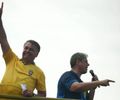 Bolsonaro, Tarcísio de Freitas e o bolsonarismo resumidos numa foto