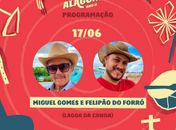 Live de São João vai animar Lagoa da Canoa nesta quinta-feira (17)