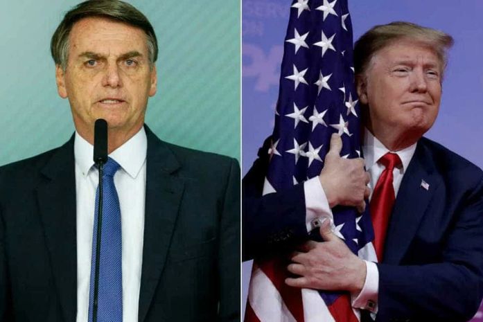 Bolsonaro e Trump