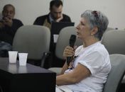 Professora Rita Namé, viúva do vereador Luiz Ferreira