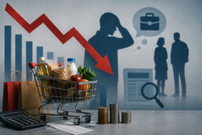 Famílias brasileiras seguram gastos diante de incertezas no mercado de trabalho e intenção de consumo cai 0,6%