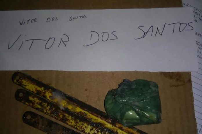 Polícia encontra serras e droga em marmita de preso