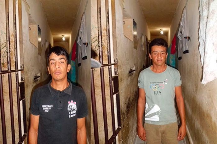 Os irmãos Reginaldo e José Arnaldo de Jesus foram presos