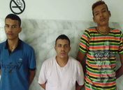 Trio foi preso pela PC